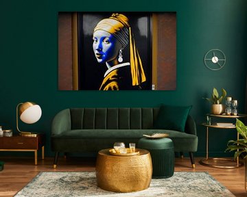 Girl with a Pearl Earring - Paris by DNH Artful Living