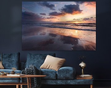 Zonsondergang aan zee van KB Design & Photography (Karen Brouwer)
