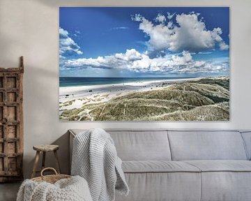 The view over the dunes by Florian Kunde