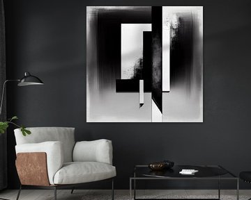 Abstract zwart/wit
