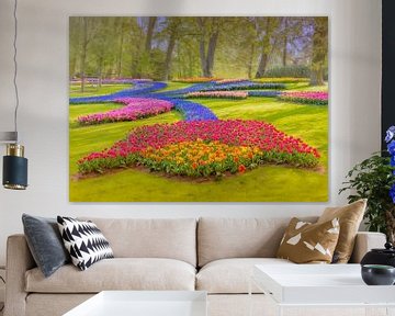 Beautiful tulip field by Nicole Jagerman