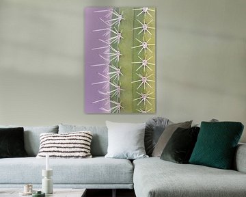 Trendy cactus - violet
