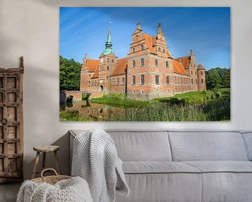 Historisch kasteel in Rosenholm van Marc Venema