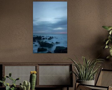 Zee landschap met  zonsondergang van Karijn | Fine art Natuur en Reis Fotografie