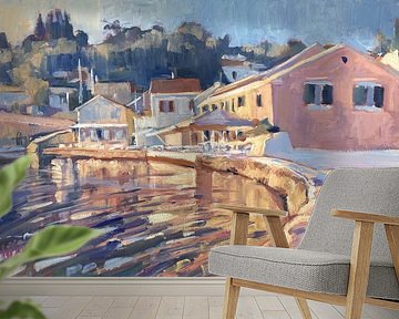 Pierhuisjes en terrassen