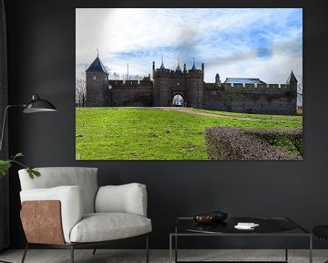 De poort van kasteel Doornenburg van Jurjen Jan Snikkenburg