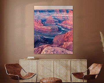 Sonnenaufgang Dead Horse Point State Park von Henk Meijer Photography