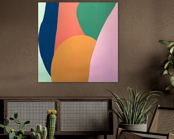 Colourful modern shapes by Studio Allee