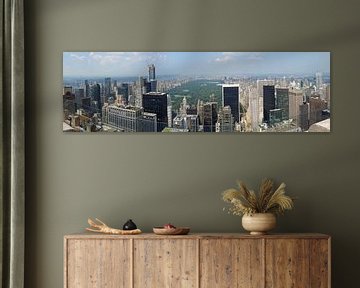 New York panorama van Carel van der Lippe