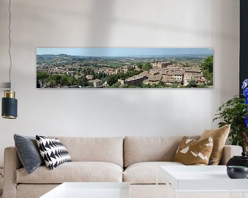 San Gimignano panorama by Carel van der Lippe
