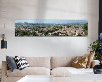 San Gimignano panorama sur Carel van der Lippe