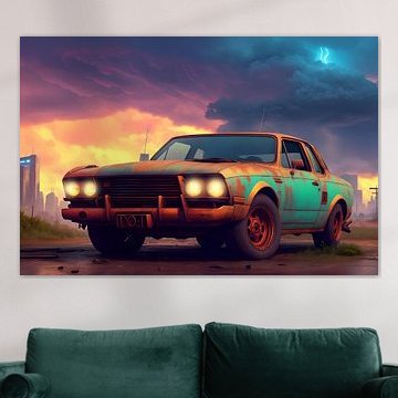 Vintage car by Hilde Remerie Photography and digital art
