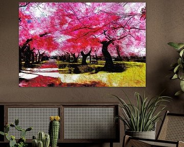 Japanese Garden by The Art of Mark Fischer