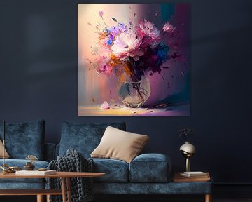 Flower painting No. 008 by ARTEO Paintings