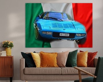 Lancia Stratos HF mit Flagge  Eggberg Klassik 2017 von Ingo Laue