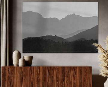 Bergen fine art zwart wit