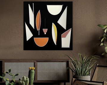 Modern abstract "Symbolen" van Studio Allee
