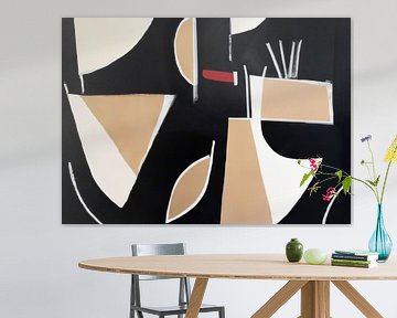 Modern abstract "Symbols" by Studio Allee