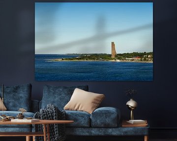 View of Kiel Fjord and Naval Memorial in Laboe by Anja B. Schäfer