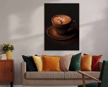 Cup of coffee by Harvey Hicks