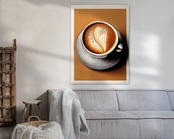 Cup of coffee in photo by Harvey Hicks