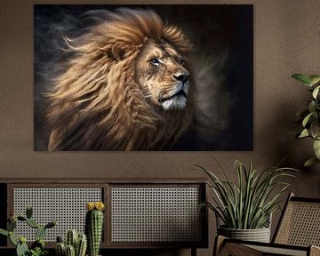 Photo d'en-tête du lion sur Gisela- Art for You