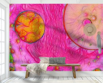 Abstraktes Mysterium von Moonheart Artworks