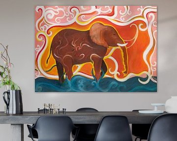 Elephant dream by Dorothea Linke