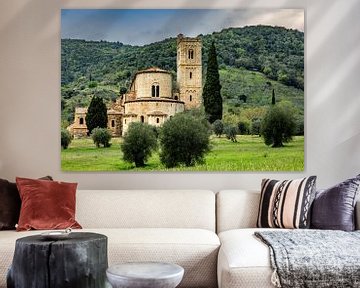 Sant'Antimo Abbey in Tuscany by Dirk Rüter