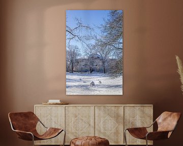 Snowy Bremen Art Gallery