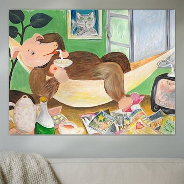 Schweinehündig hängt ab! von Dorothea Linke