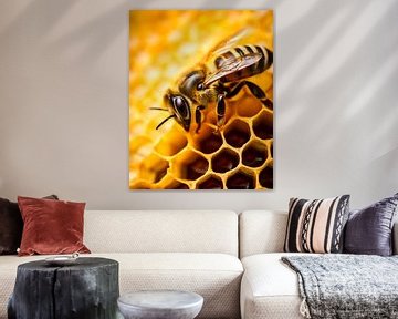 Bijenwerk, de harde arbeid achter de druppels honing van Vlindertuin