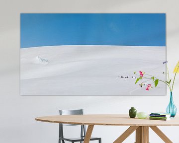 Mountain Landscape at Antarctica by Hillebrand Breuker
