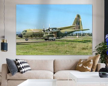 Lockheed C-130B Hercules de l'armée de l'air grecque. sur Jaap van den Berg