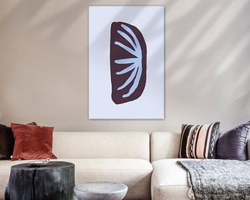 Illustratie abstract bohemian van Studio Allee