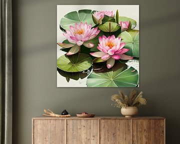 water lily show by Liv Jongman