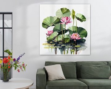 Waterlily spectacle by Liv Jongman