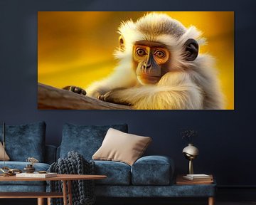 Dreamy Hoelmans Monkey by Vlindertuin Art