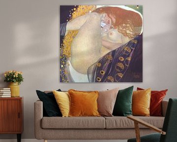 Danae, plate 32, Gustav Klimt