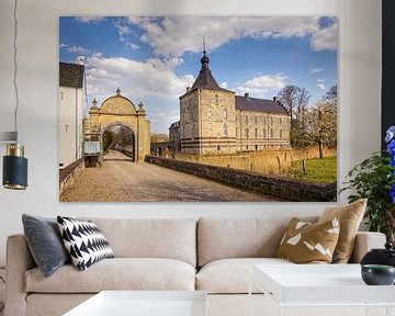 Genhoes Castle at Oud-Valkenbrug by Rob Boon