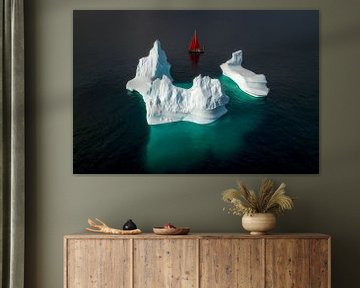 Grönland aus der Luft von Ilona Schong
