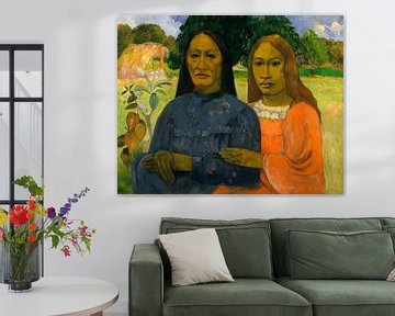 Twee vrouwen, Paul Gauguin