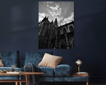 St Bavo Church Haarlem by Alida Stam-Honders