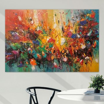 Vitalität in Farbe: Tanz der Energie und Emotionen von Maarten Knops