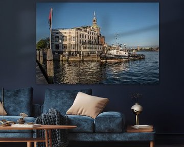 Dordrecht Groothoofd in de zon van Willem Woudenberg / Photobywim