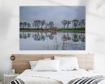 Ferienhaus in der neuen Dordtse Biesbosch von Photobywim Willem Woudenberg