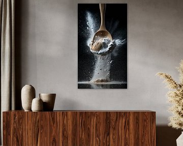explosie in de keuken van Martin Mol