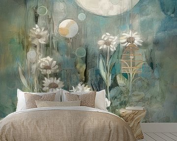 Bloemen onder de volle maan van Bert Nijholt