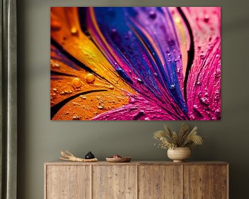 Wassertropfen Malfarbe, Art Illustration von Animaflora PicsStock
