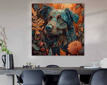  Hond No. 02 In Kleur sur Tableaux ARTEO